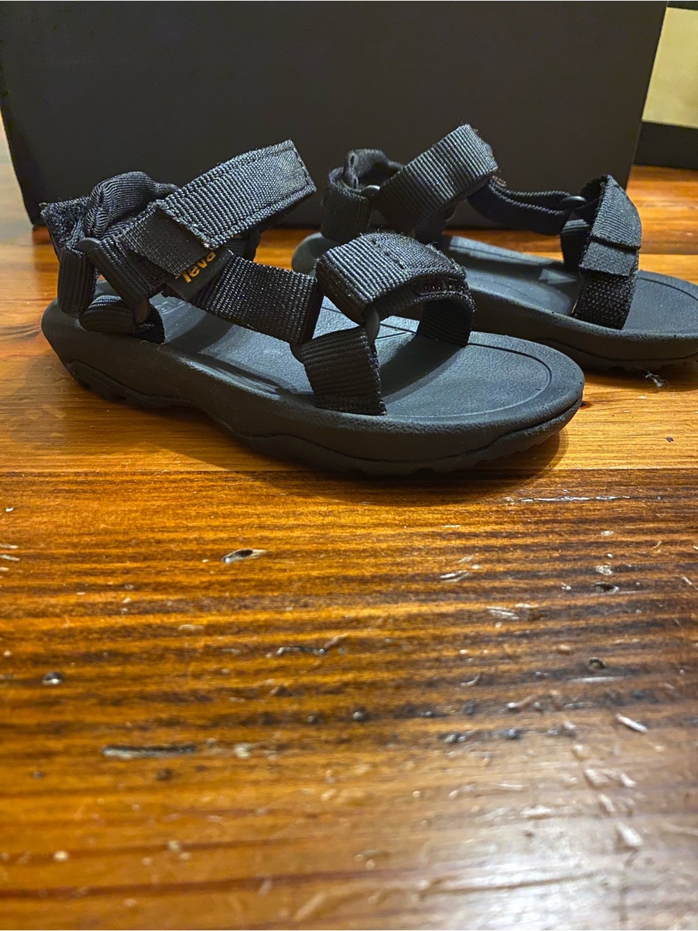 Teva Toddler Black Sandals
